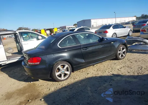 2009 BMW 128I z USA, uszkodzony, nr VIN WBAUP73589VK74623